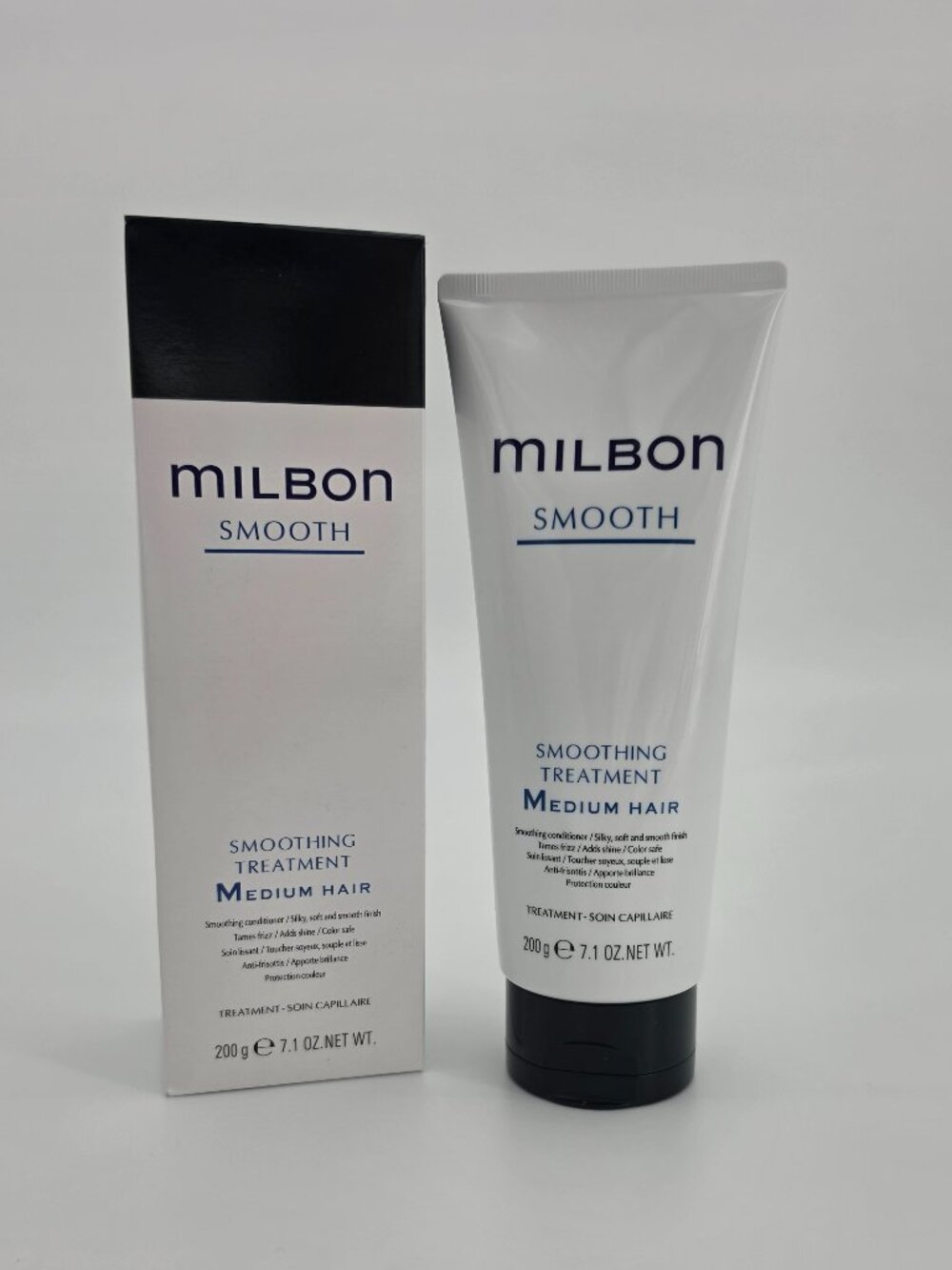 Milbon Smooth Smoothing Treatment Medium Hair Conditioner 200g / 7.1 oz.
